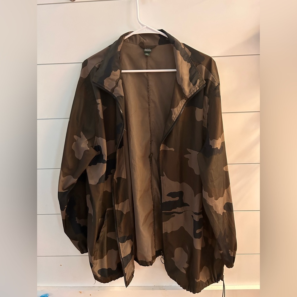 Wild Fable Camo Trench Jacket XXL
